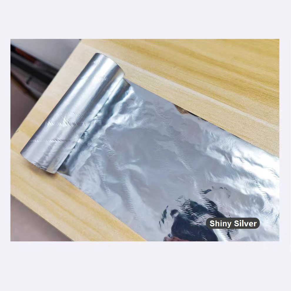 Transfer Paper Carbon - ริบบิ้นฟอยล์สีเงินแบบม้วน 110 มม. ริบบิ้นเรซิ่นพิมพ์ลายโลโก้เงาแบบนูนสีเงิน สำหรับริบบิ้นผ้าซาติน/ถุงของขวัญ/การ์ด