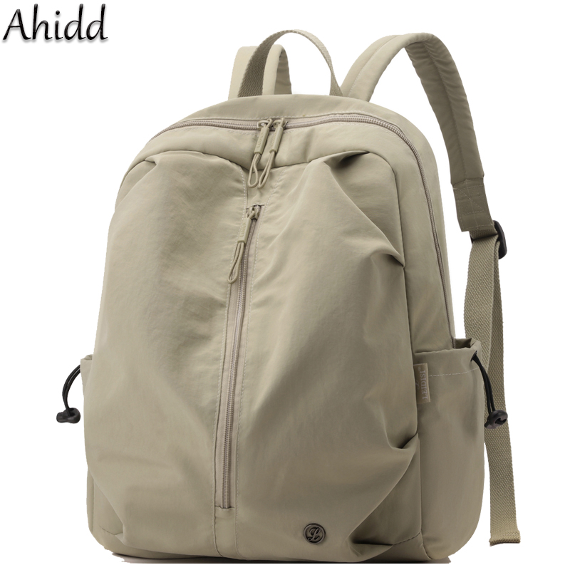 Embroidery Ideas - แฟชั่นกระเป๋าเป้สะพายหลัง Designer กันน้ําไนลอน Daypack ผู้หญิงน้ําหนักเบา Back