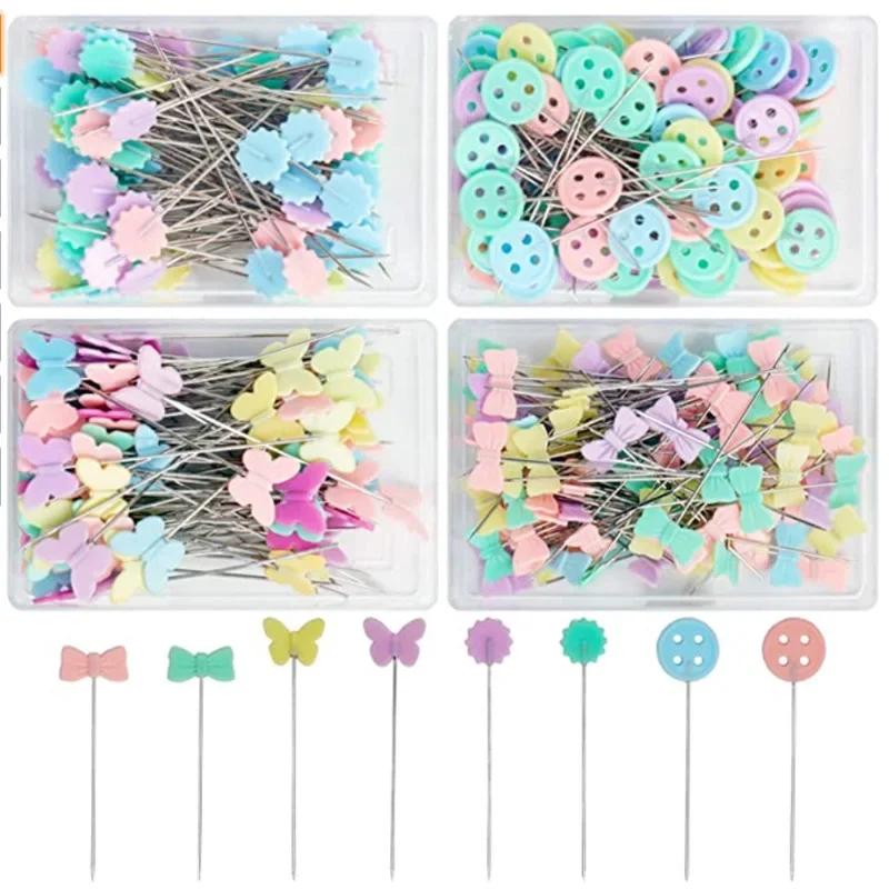 Embroidery Generator - 100 ชิ้นตัดเย็บเสื้อผ้า Pins เย็บปักถักร้อย Patchwork Pins