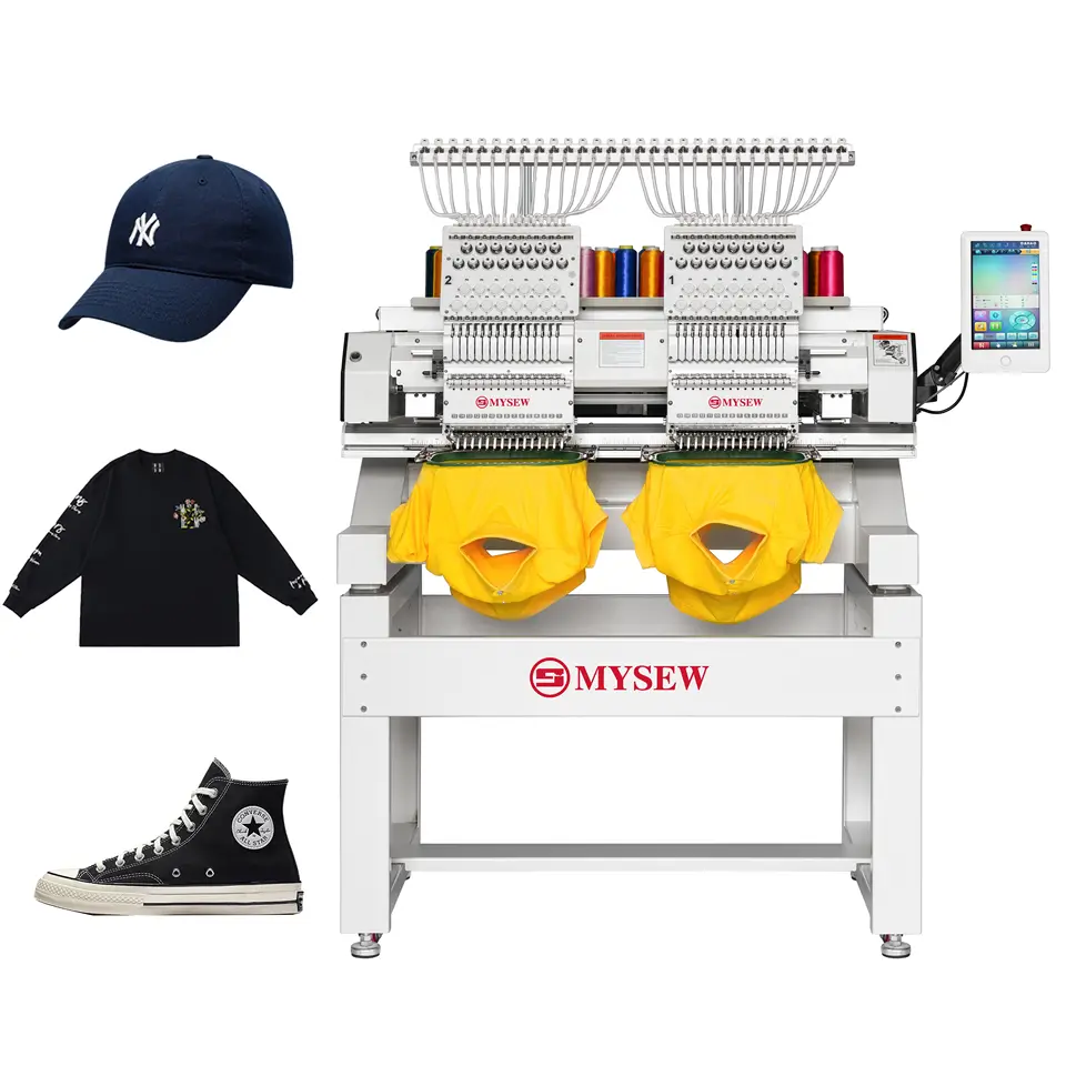 เครื่องปักคอมพิวเตอร์อัตโนมัติ - Embroidery Machine Computerized บทวิจารณ์และราคา