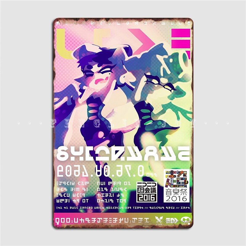Squid Sisters คอนเสิร์ตโปสเตอร - Embroidery Workshop บทวิจารณ์และราคา