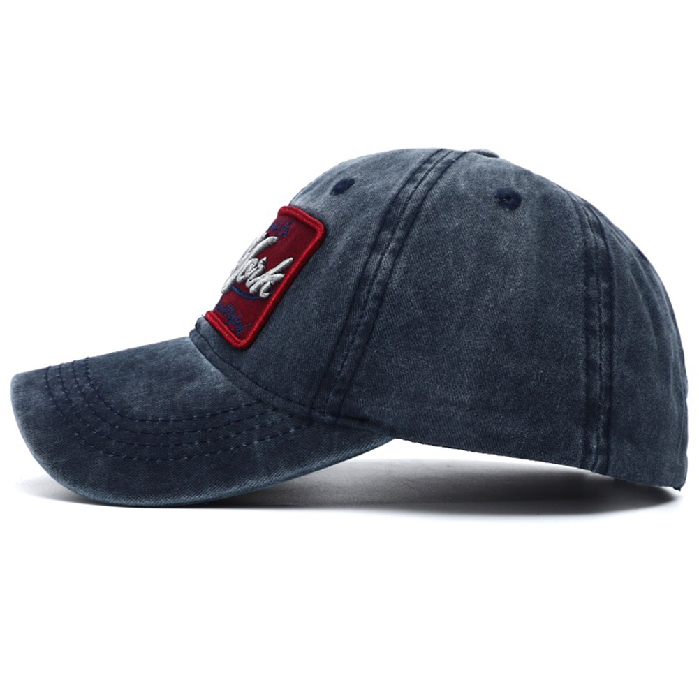 หมวกเบสบอลผ้าฝ้ายวินเทจย้อนยุค - Embroidery York บทวิจารณ์และราคา