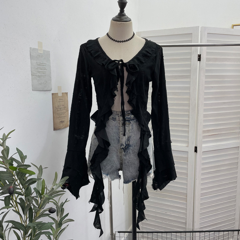 เสื้อคาร์ดิแกนสไตล์ ISAROSE สำ - Embroidery Online บทวิจารณ์และราคา