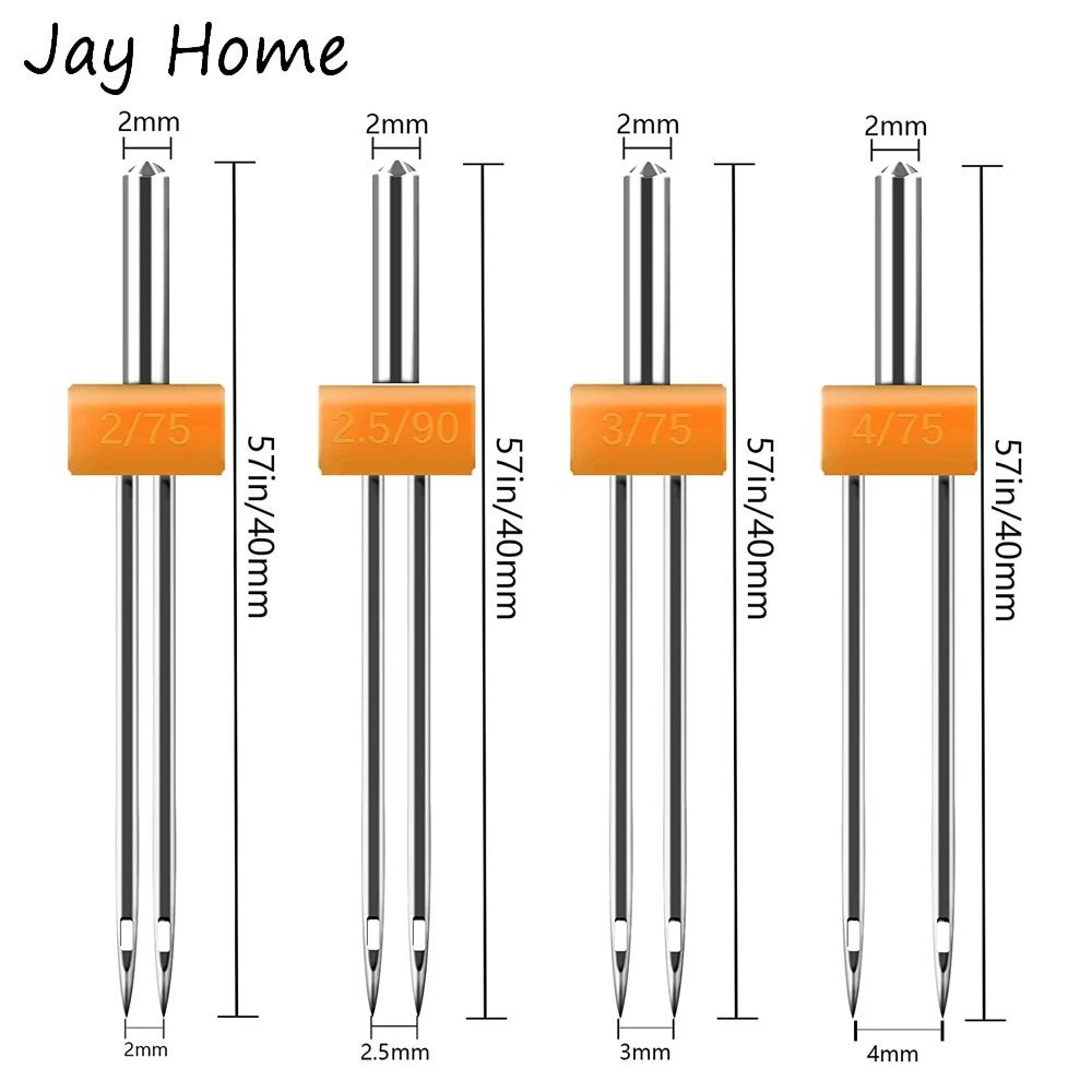 10PCS จักรเย็บผ้าเข็มคู่คู่เข็ - Embroidery Generator บทวิจารณ์และราคา