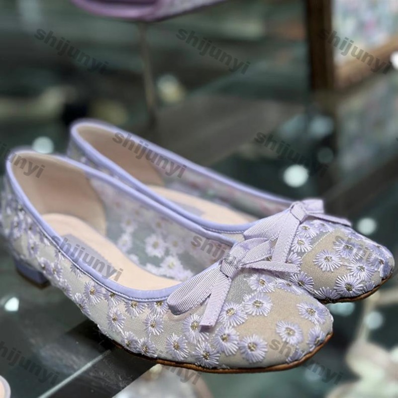 รองเท้าโลฟเฟอร์ผู้หญิง รุ่นใหม - Embroidery Dress บทวิจารณ์และราคา