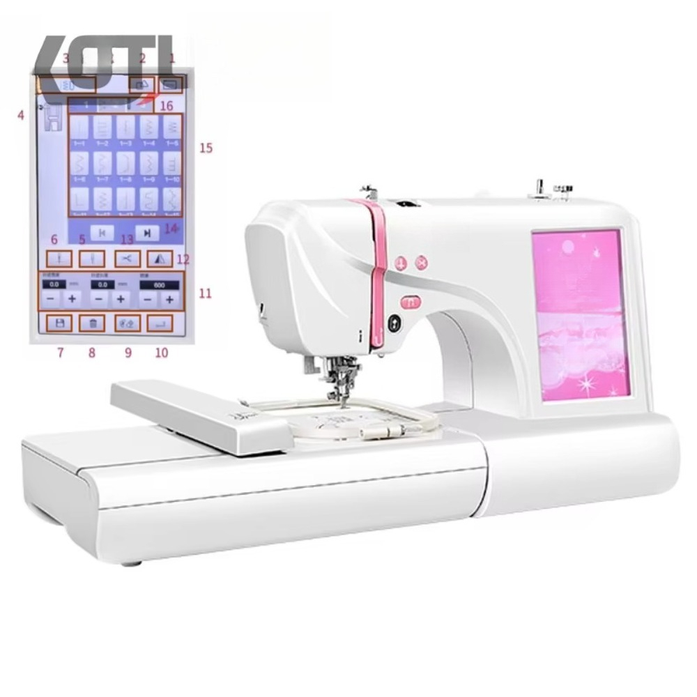 เครื่องปักคอมพิวเตอร์อเนกประสง - Embroidery Machine Computerized บทวิจารณ์และราคา