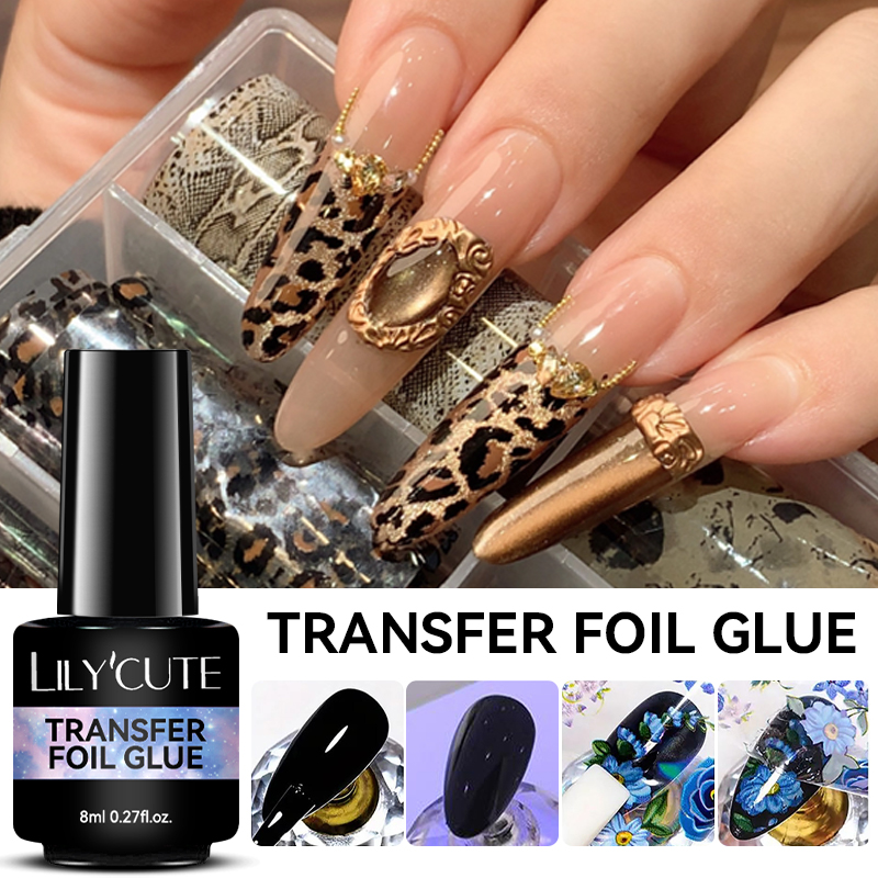 กาวติดเล็บ LILYCUTE 8 มล. สำหร - Transfer Paper Carbon บทวิจารณ์และราคา