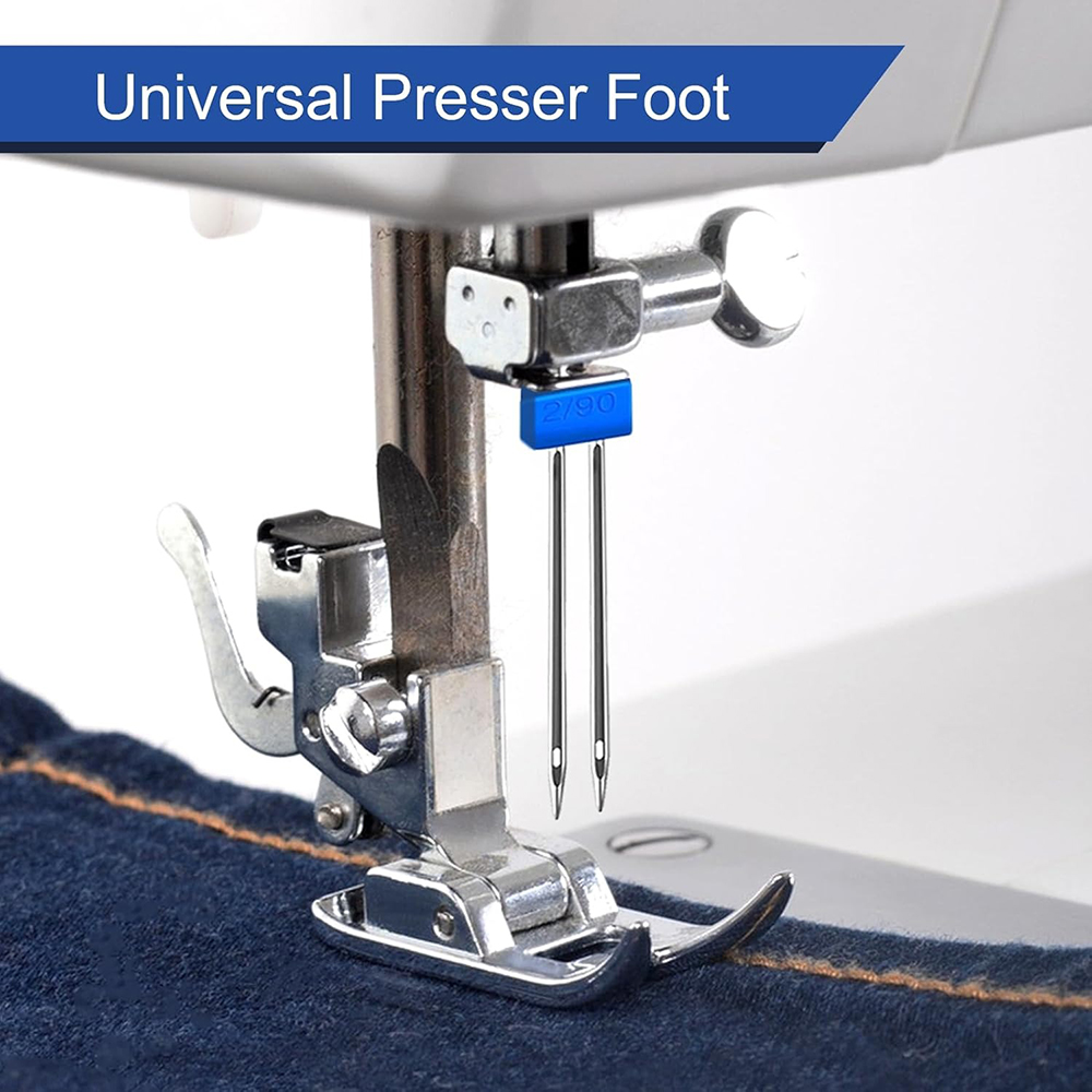 3PCS จักรเย็บผ้าเข็มคู่เข็มคู่ - Embroidery Generator บทวิจารณ์และราคา