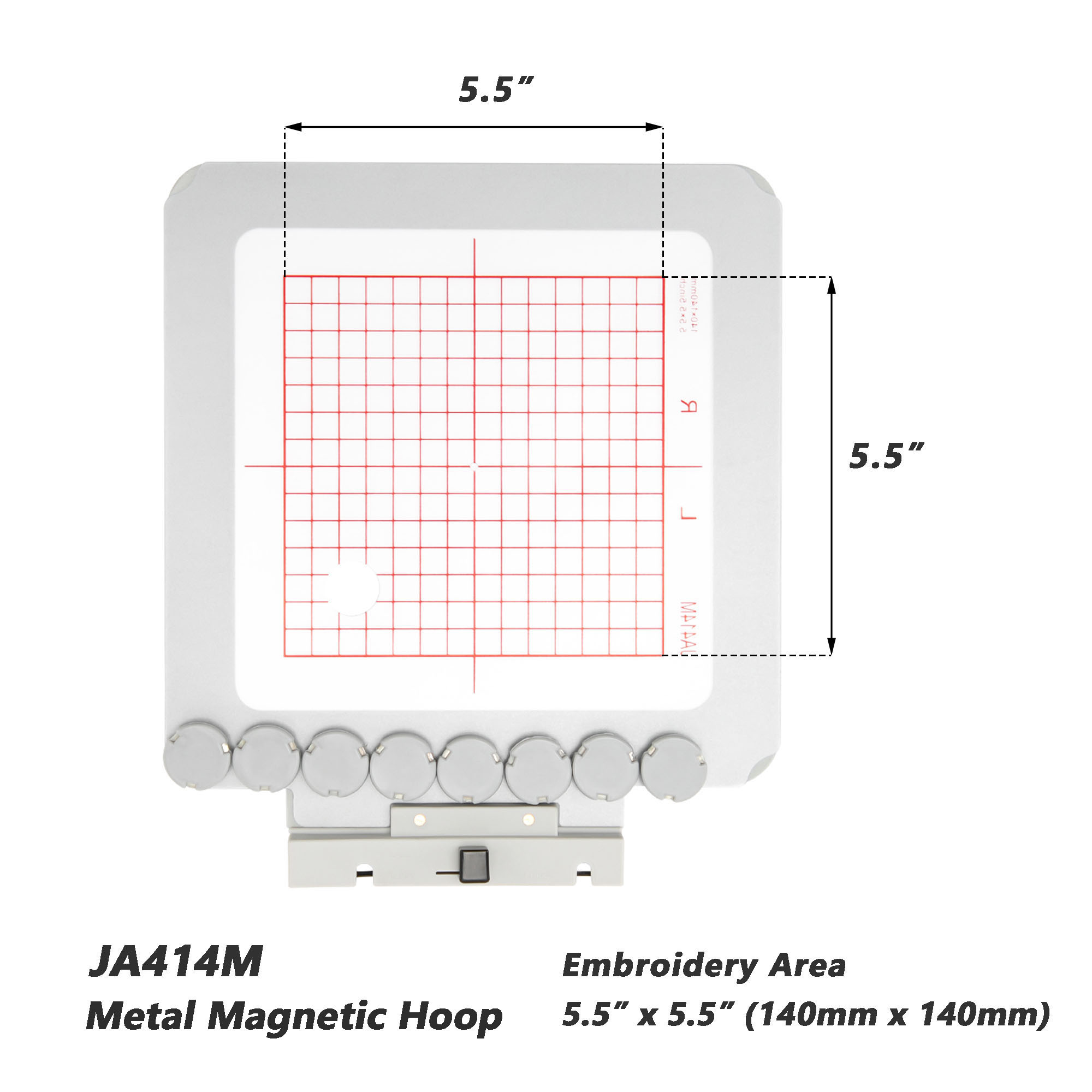 Magnetic Hoop สําหรับ Janome M - Embroidery Generator บทวิจารณ์และราคา