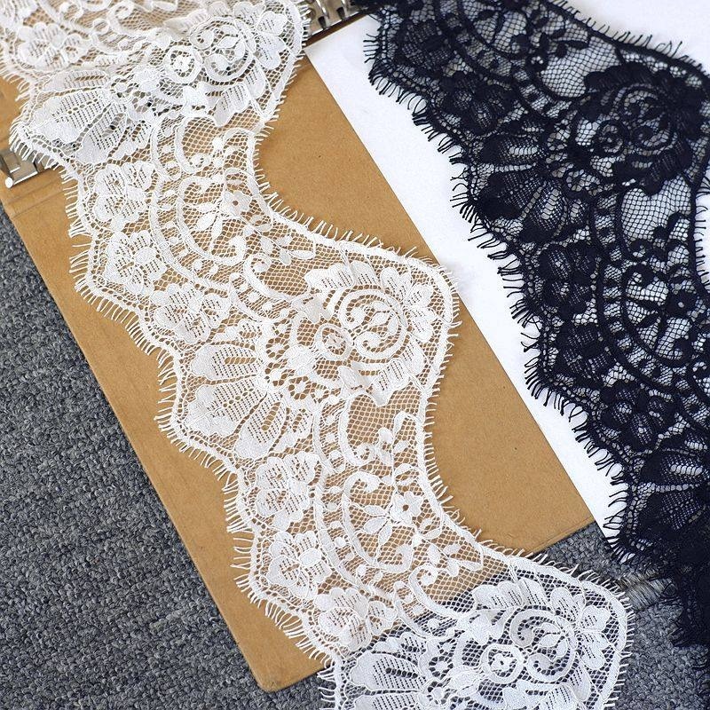 ผ้าลูกไม้ปักลายขอบคลื่นแบบใหม่ - Embroidery Veil บทวิจารณ์และราคา
