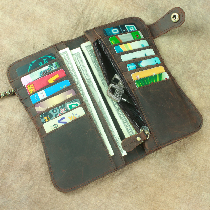 กระเป๋าสตางค์ผู้ชาย Anti-Theft - Embroidery Wallet บทวิจารณ์และราคา