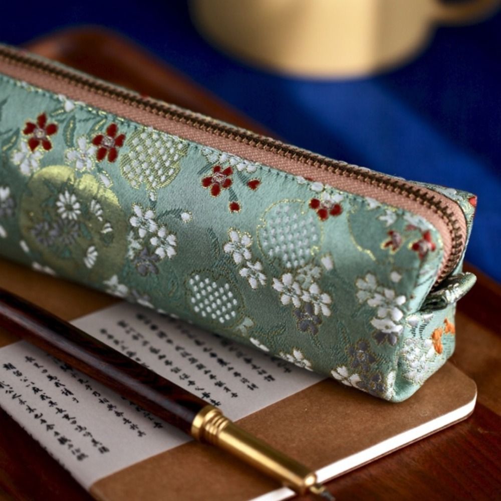 กล่องใส่ดินสอสไตล์จีนโบราณลายป - Embroidery Online บทวิจารณ์และราคา
