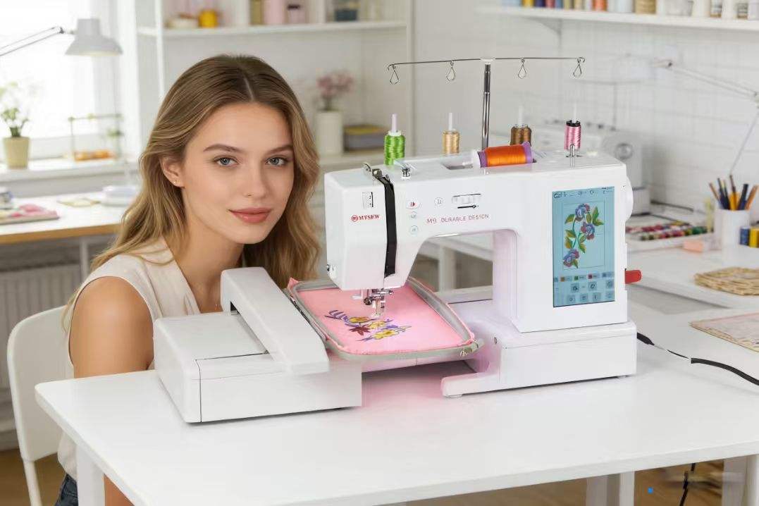 เครื่องปักผ้าอัตโนมัติ MYSEW M - Embroidery Machine Computerized บทวิจารณ์และราคา