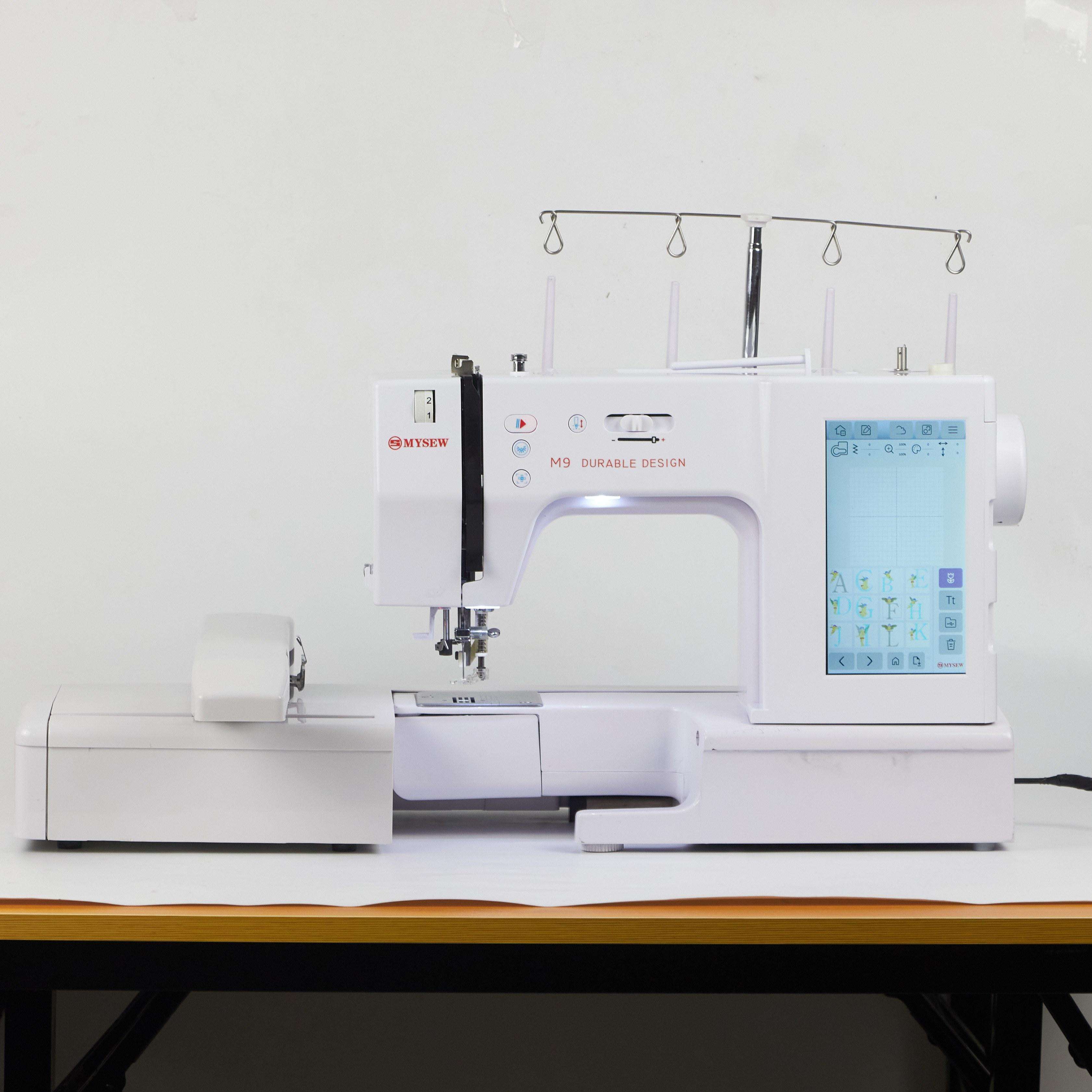 เครื่องปักผ้าอัตโนมัติ MYSEW M - Embroidery Machine Computerized บทวิจารณ์และราคา