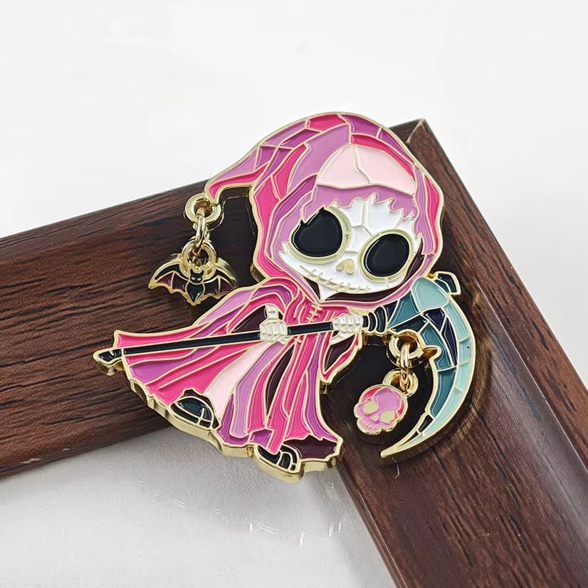 เข็มกลัดเคลือบสีพาสเทลลายยมทูต - Embroidery Gothic บทวิจารณ์และราคา