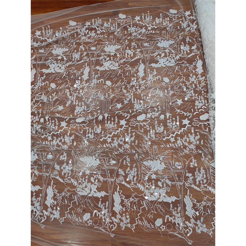 ผ้าคลุมแต่งงานปักลายลูกไม้ประด - Embroidery Veil บทวิจารณ์และราคา