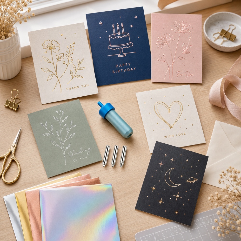 ชุดอุปกรณ์ถ่ายโอนฟอยล์ 3-in-1  - Transfer Paper Carbon บทวิจารณ์และราคา